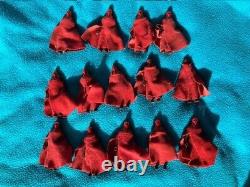 Vintage Star Wars Figure 1983 Emperor's Royal Guard Bundle x 14 with cloaks