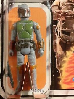 Vintage Star Wars Figure Boba Fett Recard 21 Back 1979