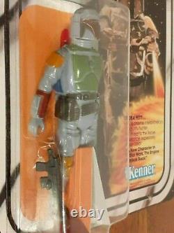 Vintage Star Wars Figure Boba Fett Recard 21 Back 1979