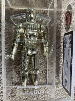 Vintage Star Wars Figure C3PO Solid Limbs UKG 85 AFA CAS C3 P0