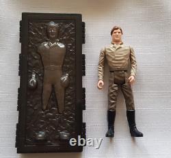 Vintage Star Wars Figure Han Solo Carbonite 1984. No Coo Last 17