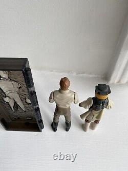 Vintage Star Wars Figure Han Solo Carbonite Last 17 Leia Boushh