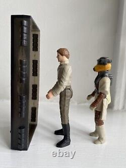 Vintage Star Wars Figure Han Solo Carbonite Last 17 Leia Boushh