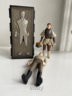 Vintage Star Wars Figure Han Solo Carbonite Last 17 Leia Boushh