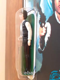 Vintage Star Wars Figure Han Solo Recard ESB 31 Back 1977 NO COO PBP