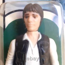 Vintage Star Wars Figure Han Solo Recard ESB 31 Back 1977 NO COO PBP