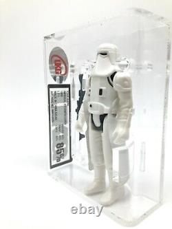 Vintage Star Wars Figure Hoth Stormtrooper China R/Bar Mono Visor UKG 85% No AFA