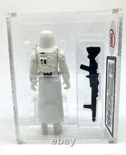 Vintage Star Wars Figure Hoth Stormtrooper China R/Bar Mono Visor UKG 85% No AFA