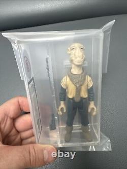 Vintage Star Wars Figure Last 17 Graded 1985 Yak Face UKG (6580)