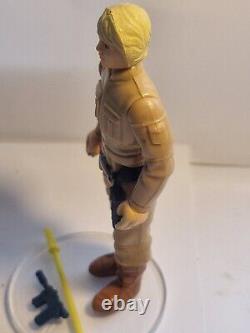 Vintage Star Wars Figure Luke Bespin with 100% genuine accessories Near MINT