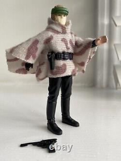 Vintage Star Wars Figure Luke Skywalker Battle Poncho Last 17 All Original