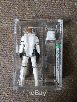Vintage Star Wars Figure Luke Skywalker Stormtrooper AFA 85 Not UKG