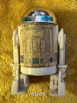 Vintage Star Wars Figure R2D2 Pop-up Saber 1977 No Coo. Last 17