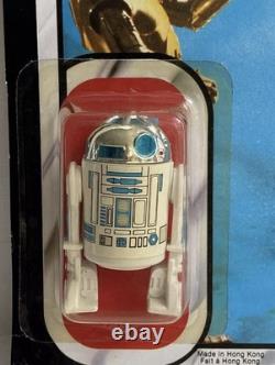Vintage Star Wars Figure ROTJ R2-D2 MOC Carded Canadian Issue