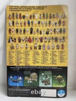 Vintage Star Wars Figure ROTJ R2-D2 MOC Carded Canadian Issue