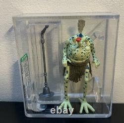 Vintage Star Wars Figure Sy Snootles ROTJ 1983 Kenner HK Graded AFA 85 NM+