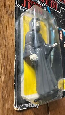 Vintage Star Wars Figure The Emperor Tri Logo Carded Unpunched