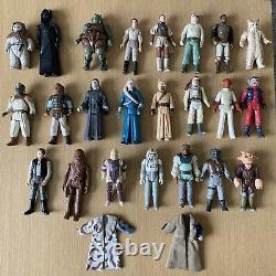 Vintage Star Wars Figures 1977-1984 Job Lot/ Bundle X23 Different Figures