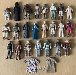 Vintage Star Wars Figures 1977-1984 Job Lot/ Bundle X23 Different Figures