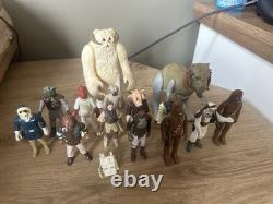 Vintage Star Wars Figures Accessories Bundle Lot