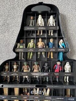 Vintage Star Wars Figures Darth Vader carry case full with Figures X31