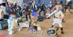 Vintage Star Wars Figures Hasbro Various. Accessories Guns Sabers Etc