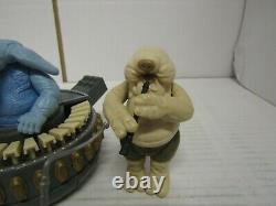 Vintage Star Wars Figures Max rebo band with original microphones and flute