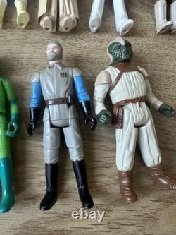 Vintage Star Wars Figures accessories Bundle x 24 1980s