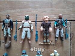 Vintage Star Wars Figures x 31 Bundle Return of the Jedi ROTJ Complete Set