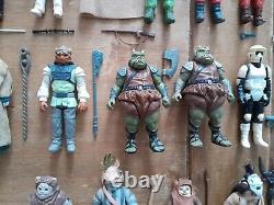 Vintage Star Wars Figures x 31 Bundle Return of the Jedi ROTJ Complete Set