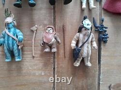 Vintage Star Wars Figures x 31 Bundle Return of the Jedi ROTJ Complete Set