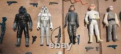 Vintage Star Wars Figures x 34 Bundle Empire Strikes Back ESB Complete Set Extra