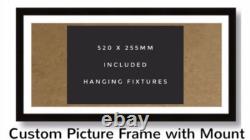 Vintage Star Wars Framed ESB Ralph? Mcquarrie X-Wing Concept Art Print 1980
