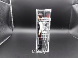 Vintage Star Wars Glasslite Brazil Han solo & chewbacca ukg 80