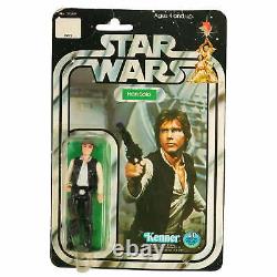 Vintage Star Wars Han Solo 21 Back MOC