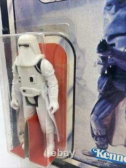 Vintage Star Wars Hoth Stormtrooper ESB Kenner 31 back MOC Unpunched POP CUT OUT