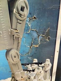 Vintage Star Wars Imperial At-at Walker Vehicle, Boxed, Near Complete Esb 1980s