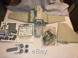 Vintage Star Wars Imperial Shuttle 1984 Complete Kenner Stickers Instructions