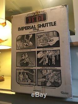 Vintage Star Wars Imperial Shuttle Vehicle ROTJ Kenner