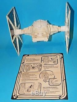 Vintage Star Wars Imperial TIE Fighter working Light & Sound with Box & instruct