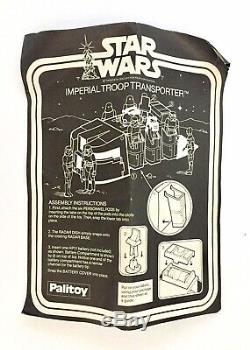 Vintage Star Wars Imperial Troop Transporter MIB Complete Palitoy