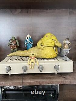 Vintage Star Wars Jabba The Hutt Playset Kenner 1983 No Coo VGC