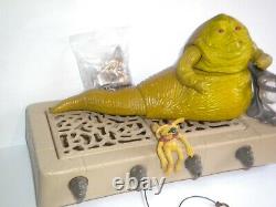 Vintage Star Wars Jabba the Hut Play set 100% Complete Vintage 1983 High Grade