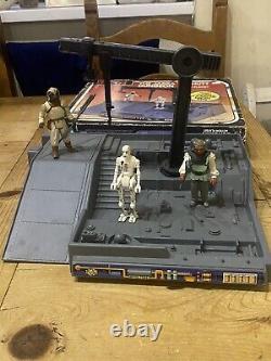 Vintage Star Wars Jabba the Hutt Dungeon ROTJ Boxed With Figures