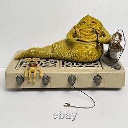 Vintage Star Wars Jabba the Hutt Playset 100% Complete & Original Kenner 1983