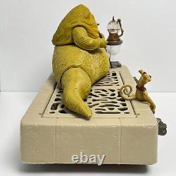 Vintage Star Wars Jabba the Hutt Playset 100% Complete & Original Kenner 1983