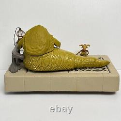 Vintage Star Wars Jabba the Hutt Playset 100% Complete & Original Kenner 1983