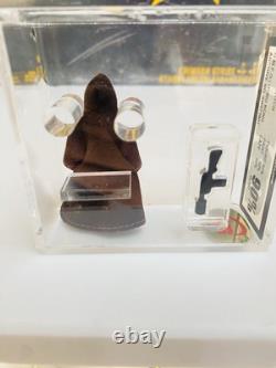 Vintage Star Wars Jawa Rare Orange Stitch Graded 90% Gold Ukg
