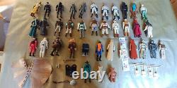 Vintage Star Wars Job Lot Bundle 45 items including 3 from Last 17