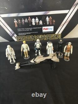Vintage Star Wars Job Lot Bundle Complete Speeder Bike With X 6 Figures
